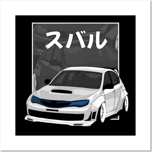 Subaru Impreza 2007-2011 Japanese Comics Posters and Art